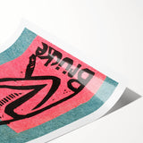 Expressionist Art: Brücke Exhibition Poster by Kirchner Print