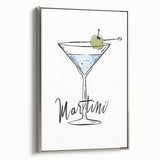 Landscape art painting featuring colorful vintage poster art on a black wall, framed canvas in silver.