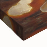 Large art featuring a close-up of assorted fruits in black and white on stretched canvas, suited for bedroom wall decor.