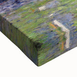 Impressionist Harbor Scene - Monet's Red Boats at Argenteuil, Print