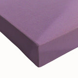 Close-up of a stretched canvas artwork depicting a vibrant desert landscape, showcasing warm orange and yellow tones, ideal for home decor or art enthusiasts.