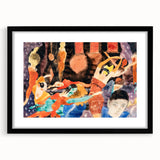 Modern Wall Art: Charles Demuth’s The Masque of the Red Death in Vibrant Colors