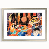 Modern Wall Art: Charles Demuth’s The Masque of the Red Death in Vibrant Colors