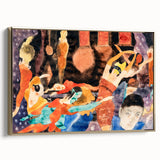 Modern Wall Art: Charles Demuth’s The Masque of the Red Death in Vibrant Colors