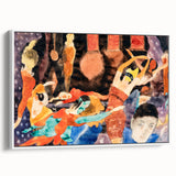 Modern Wall Art: Charles Demuth’s The Masque of the Red Death in Vibrant Colors