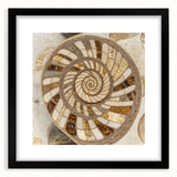 Extra large abstract art print featuring vibrant, colorful textures on a black framed canvas, ideal for living room decor.