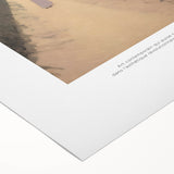 Art deco poster featuring geometric patterns in gold and black on rolled canvas, suitable for dining room decor.