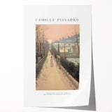 Rolled print of an impressionist floral painting in pastel shades, ideal for dining room or classy bathroom wall art.