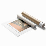 Extra large rolled canvas print featuring a floral design in soft pastel shades, ideal for classy bathroom wall art.