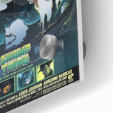 Retro Wall Art - Swamp Thing Movie Poster - 80s Vintage Art Prints