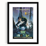 Retro Wall Art - Swamp Thing Movie Poster - 80s Vintage Art Prints