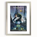 Retro Wall Art - Swamp Thing Movie Poster - 80s Vintage Art Prints