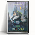 Retro Wall Art - Swamp Thing Movie Poster - 80s Vintage Art Prints