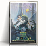 Retro Wall Art - Swamp Thing Movie Poster - 80s Vintage Art Prints
