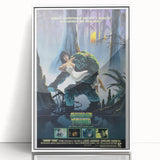 Retro Wall Art - Swamp Thing Movie Poster - 80s Vintage Art Prints