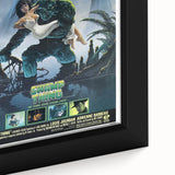 Retro Wall Art - Swamp Thing Movie Poster - 80s Vintage Art Prints