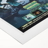 Retro Wall Art - Swamp Thing Movie Poster - 80s Vintage Art Prints