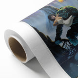 Retro Wall Art - Swamp Thing Movie Poster - 80s Vintage Art Prints