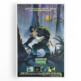 Retro Wall Art - Swamp Thing Movie Poster - 80s Vintage Art Prints