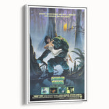 Retro Wall Art - Swamp Thing Movie Poster - 80s Vintage Art Prints