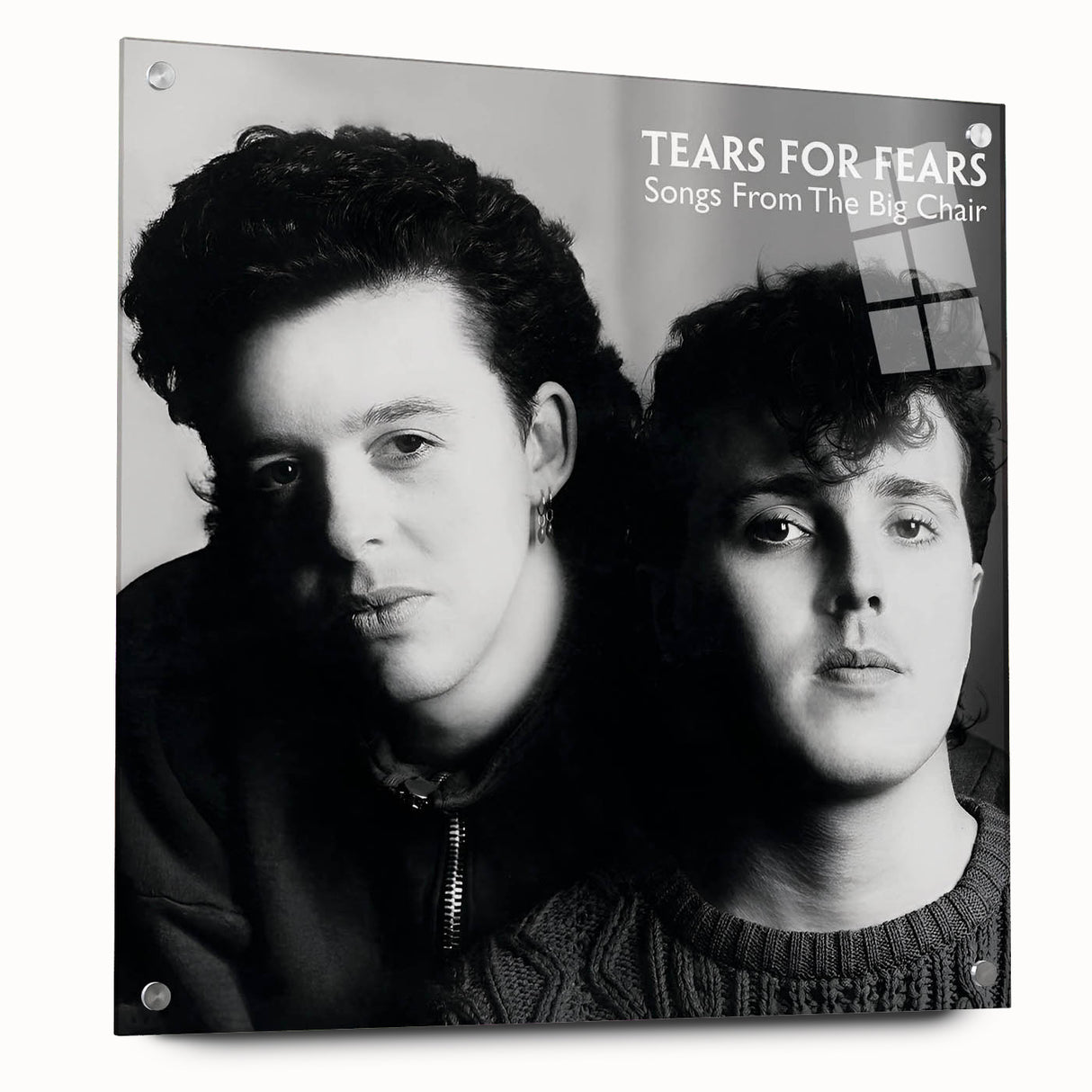 Retro Tears for Fears Songs from the Big Chair Poster - Vintage Art