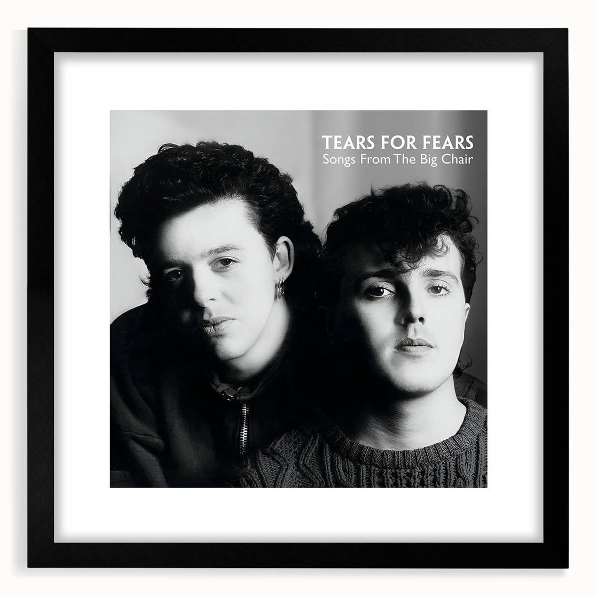 Retro Tears for Fears Songs from the Big Chair Poster - Vintage Art