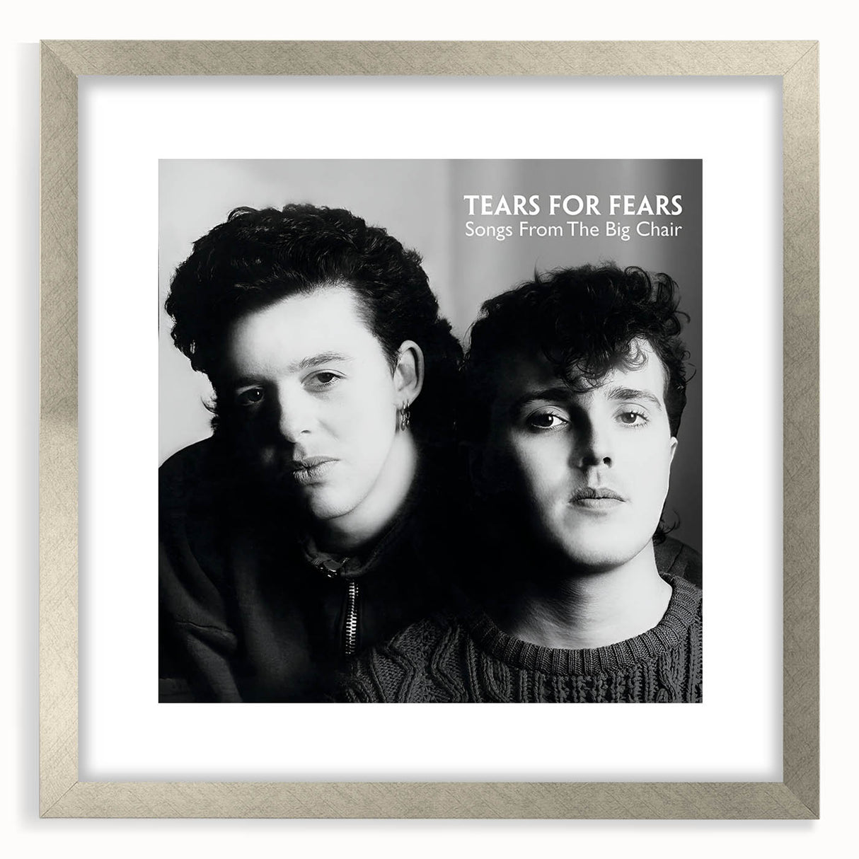 Retro Tears for Fears Songs from the Big Chair Poster - Vintage Art