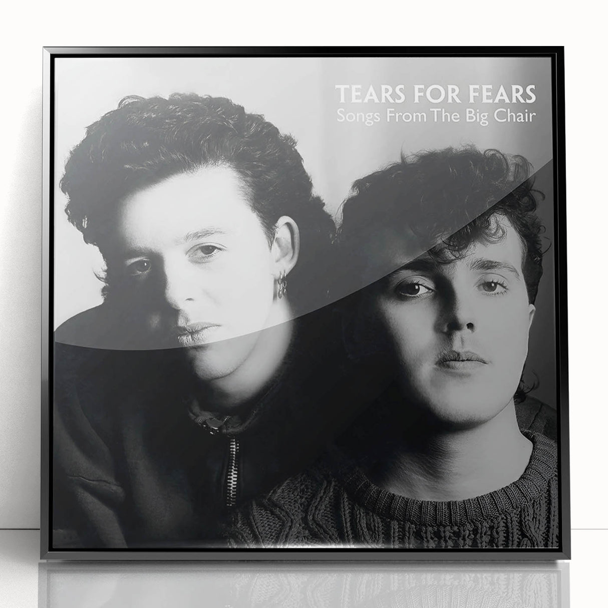 Retro Tears for Fears Songs from the Big Chair Poster - Vintage Art