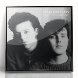 Retro Tears for Fears Songs from the Big Chair Poster - Vintage Art