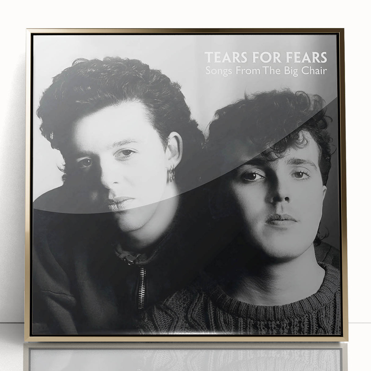 Retro Tears for Fears Songs from the Big Chair Poster - Vintage Art