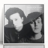 Retro Tears for Fears Songs from the Big Chair Poster - Vintage Art