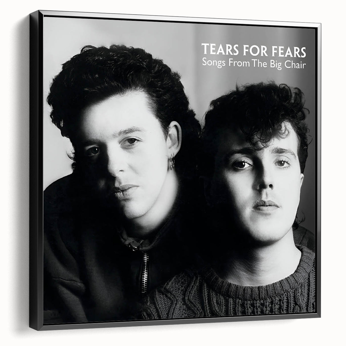 Retro Tears for Fears Songs from the Big Chair Poster - Vintage Art