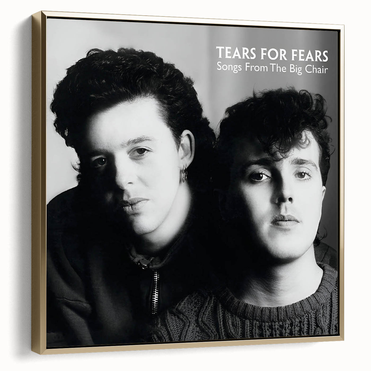 Retro Tears for Fears Songs from the Big Chair Poster - Vintage Art