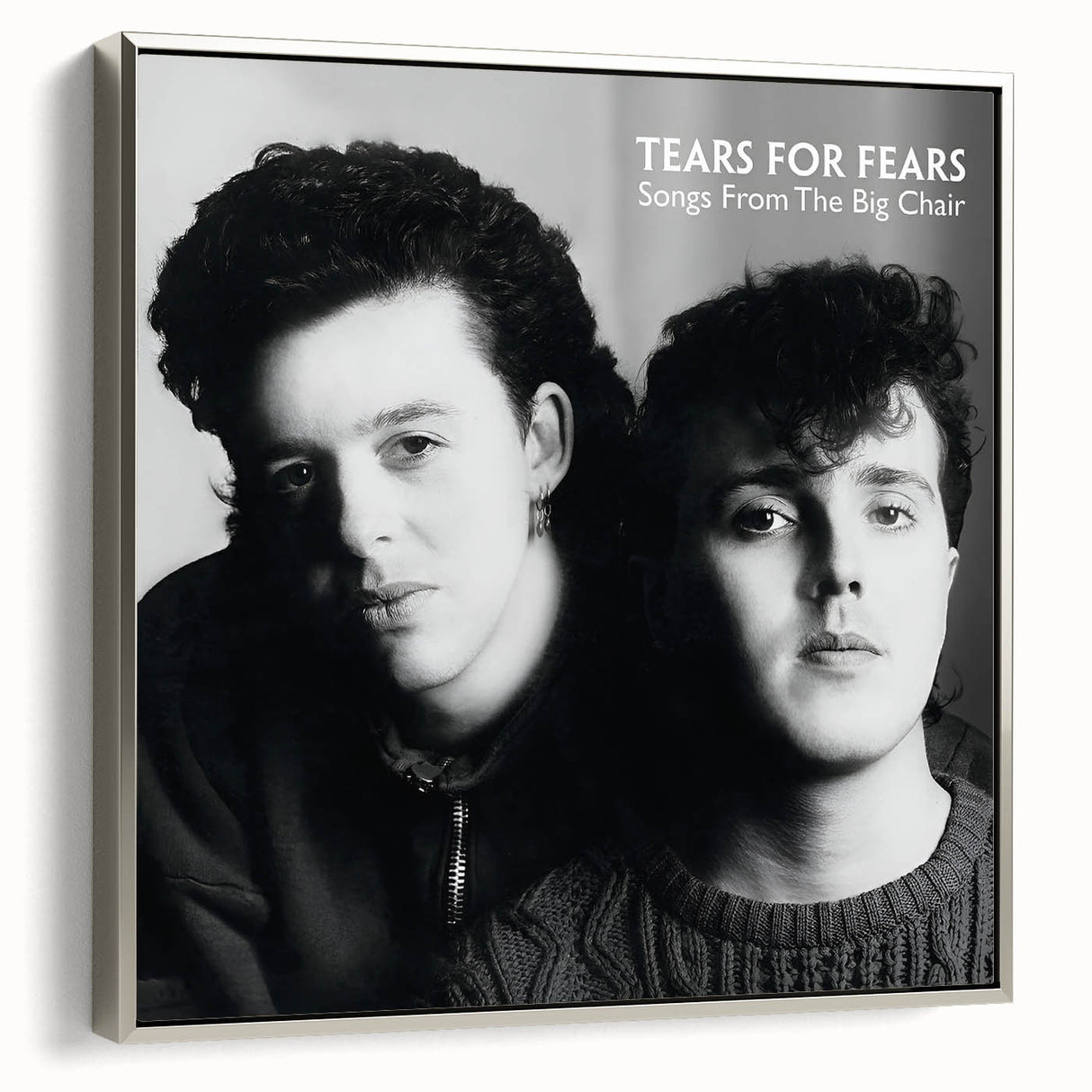 Retro Tears for Fears Songs from the Big Chair Poster - Vintage Art
