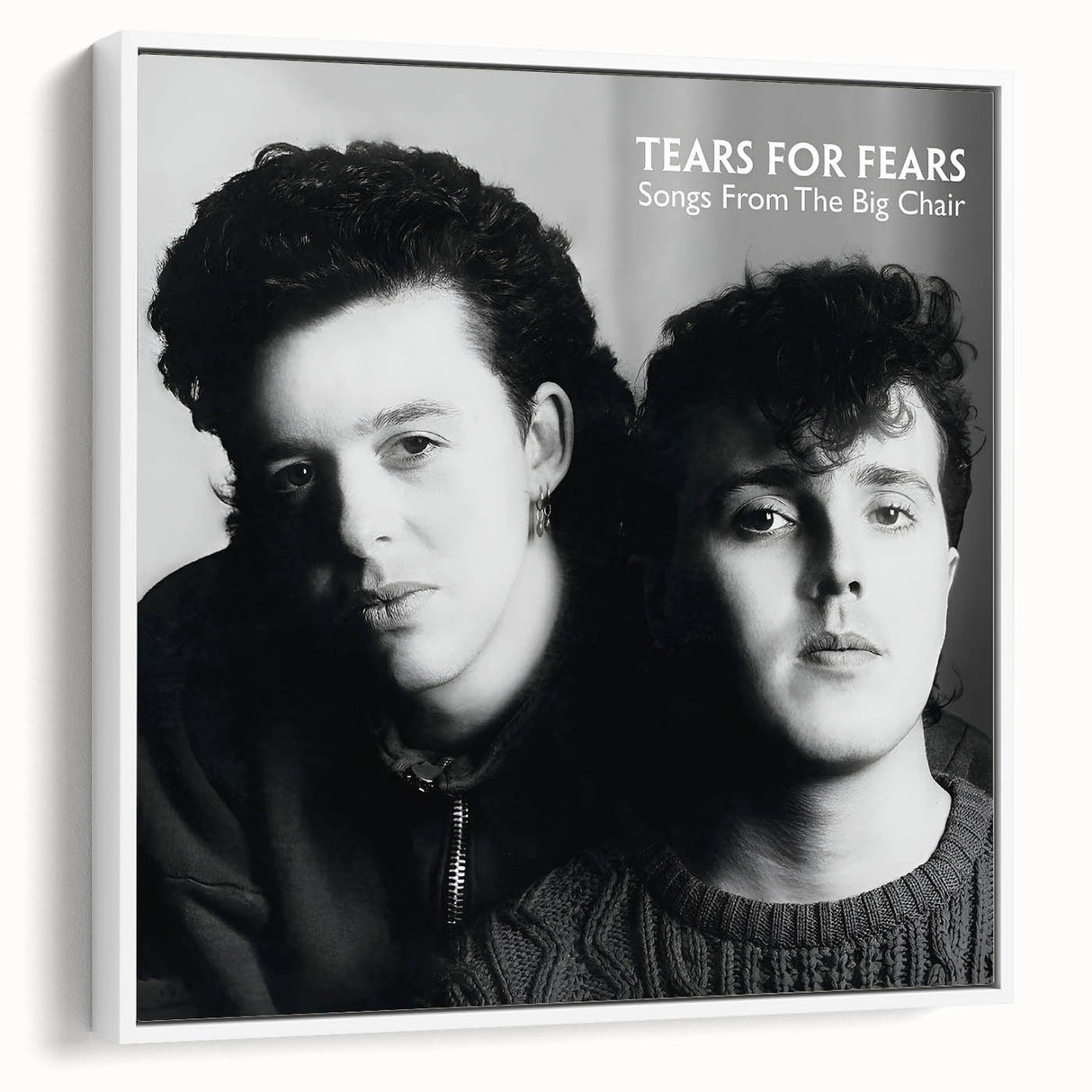 Retro Tears for Fears Songs from the Big Chair Poster - Vintage Art
