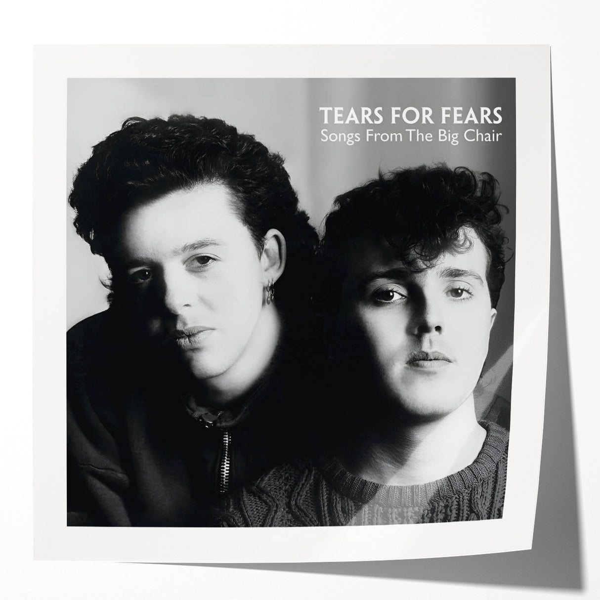 Retro Tears for Fears Songs from the Big Chair Poster - Vintage Art