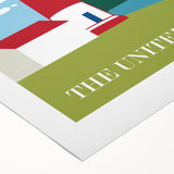 Retro Maine Lighthouse Poster – Vintage Prints & Nautical Wall Art