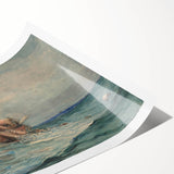 Realism Art Prints - Hauling in the Nets by Winslow Homer