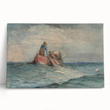 Realism Art Prints - Hauling in the Nets by Winslow Homer