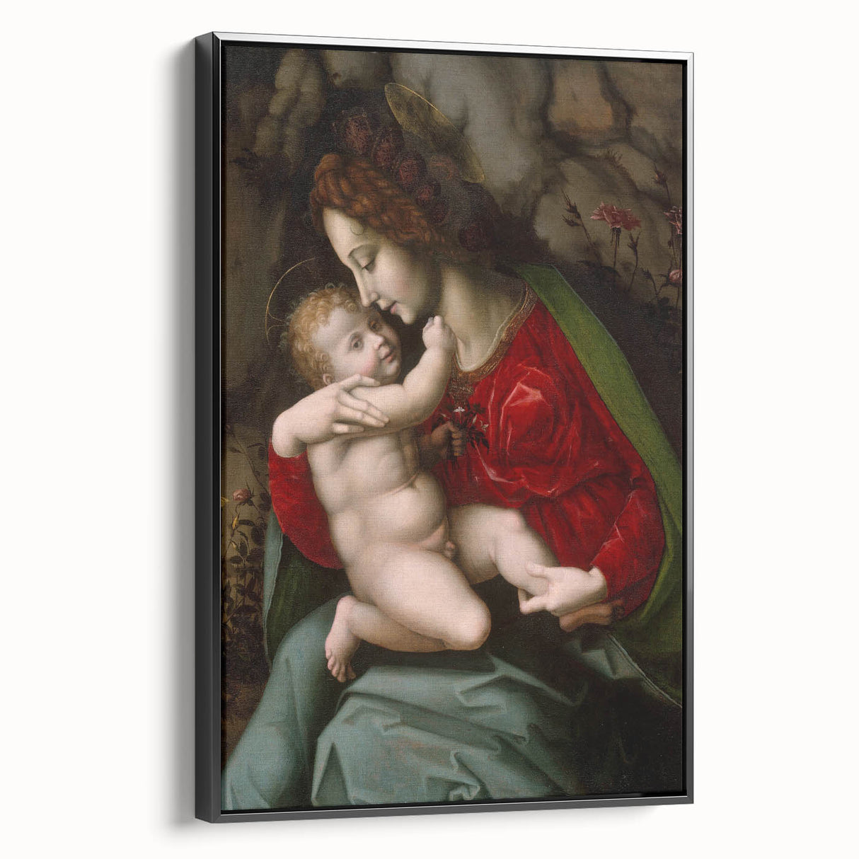 Madonna and Child by Bachiacca - Renaissance Art Print