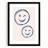 Smiley Faces Wall Art – Fun & Playful Boys Room Decor