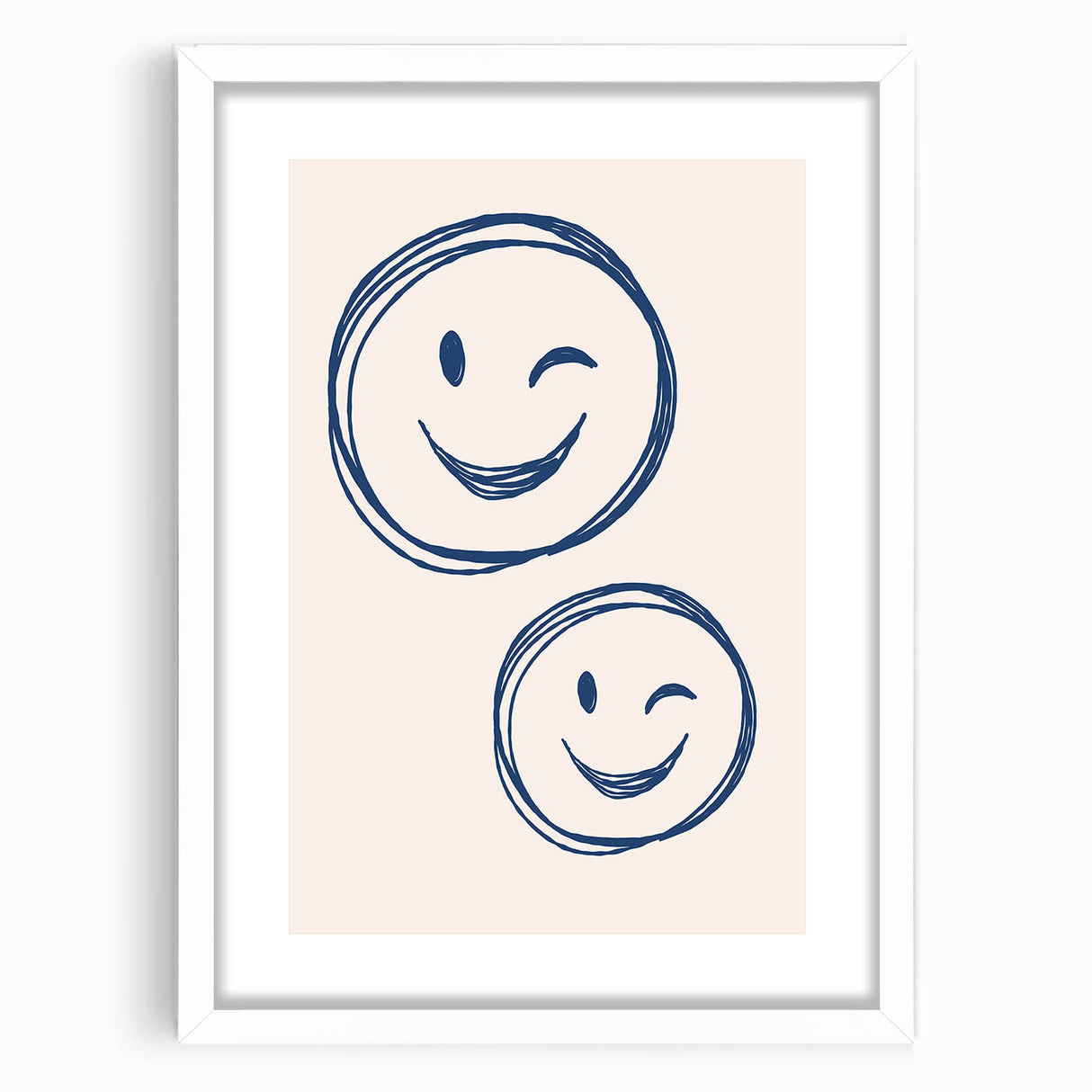 Smiley Faces Wall Art – Fun & Playful Boys Room Decor