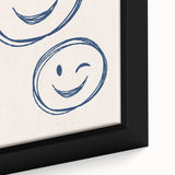 Smiley Faces Wall Art – Fun & Playful Boys Room Decor