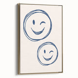 Smiley Faces Wall Art – Fun & Playful Boys Room Decor