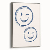Smiley Faces Wall Art – Fun & Playful Boys Room Decor