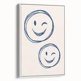 Smiley Faces Wall Art – Fun & Playful Boys Room Decor