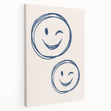 Smiley Faces Wall Art – Fun & Playful Boys Room Decor