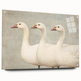 Vintage Geese Nursery Wall Art - Framed Baby Art Prints