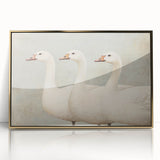 Vintage Geese Nursery Wall Art - Framed Baby Art Prints
