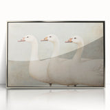 Vintage Geese Nursery Wall Art - Framed Baby Art Prints